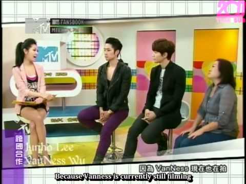[TIME2SUB] 120421 MTV FansBook - Junho & Vanness (eng subs)