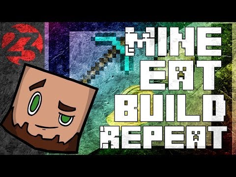 "Mine Eat Build Repeat" - A Minecraft Parody of "Eat Sleep Rave Repeat" by Fatboy Slim (Music Video)