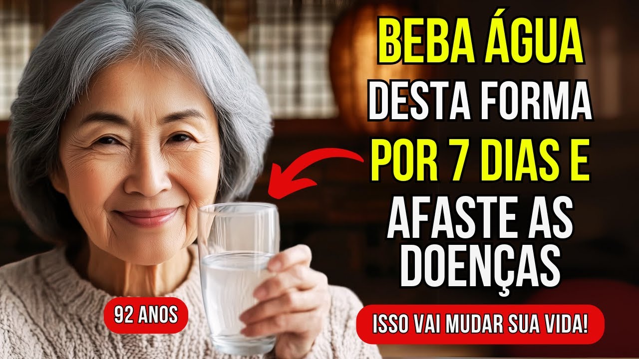 99% das Pessoas NÃO SABE a Forma Correta de BEBER ÁGUA | Sabedoria Oriental