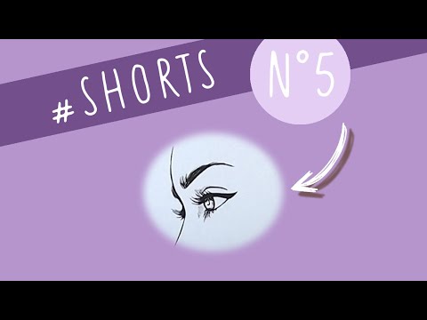 Tuto dessiner des visages de profil plus impactants #shorts