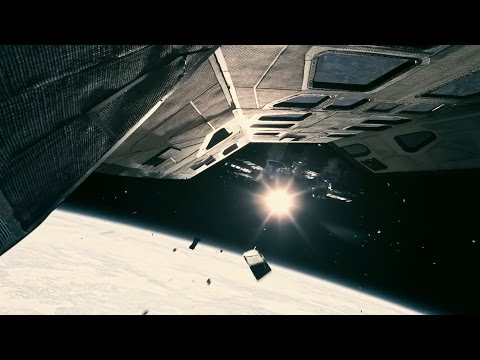 Interestellar: Acoplamiento del Endurance. Increíble Escena! [1080p] HD
