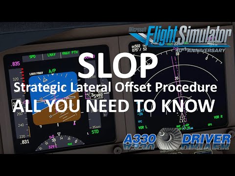 SLOP in Detail: How does the Strategic Lateral Offset Procedure work? | Real Airline Pilot