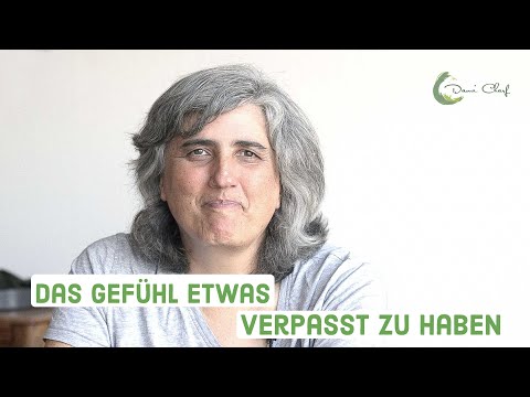 Das Gefühl etwas verpasst zu haben