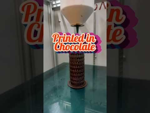 COCOA-3D Chocolate 3D Printer in Action