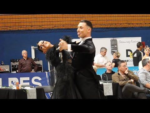 Nicole MENSER & Jean-François GUEUDRY - Coupe de France, Vénissieux 2024, Adulte Standard (Valse)