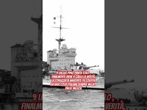 July 9, 1940, Punta Stilo, the truth finally comes out, the battleship Warspite was hit