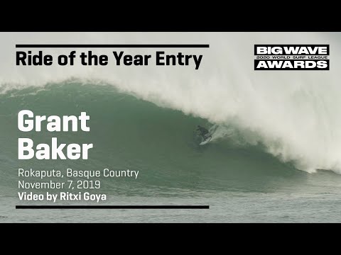 Grant Baker at Rokaputa - 2020 Ride of the Year Entry  - WSL Big Wave Awards