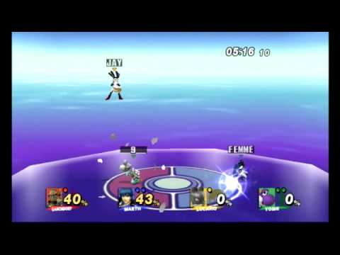 BCA Project M 3.5 -  Ganondorf Lucario Marth Yoshi