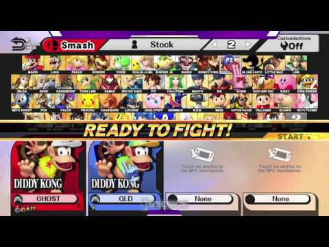 SXC2K15 - Smash 4 Wii U - Ghost (Diddy/Sheik) vs Jezmo (Diddy/Falcon/Luigi) - Grand Finals