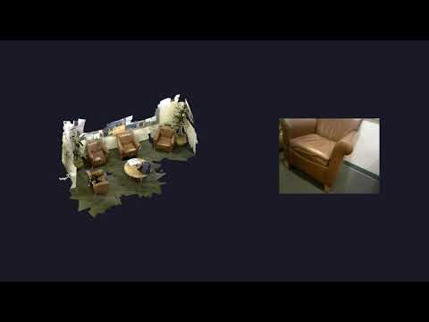 Dense 3D Reconstruction - Lounge Dataset