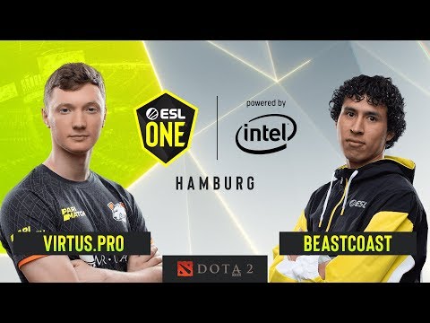 Dota2 - beastcoast vs. Virtus.pro - Game 1 - Group A - ESL One Hamburg 2019
