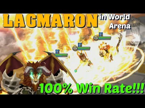 Summoners War - Lagmaron 100% Win Rate in World Arena!!!