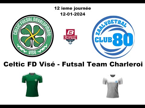 HIGHLIGHTS - Celtic FD Visé - KK Malle Beerse ( 12-01-2024 ) score 7-2