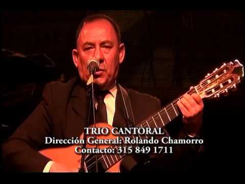 CUANDO LLORA MI GUITARRA TRIO CANTORAL
