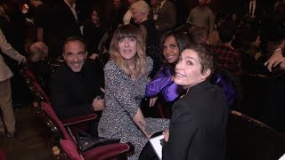 Carla Bruni, Nana Mouskouri, Eva Herzigova and more front row for the Gaultier Paris Fashion Show