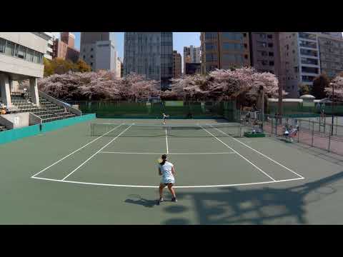 2019.4.8 小関みちか vs 上田らむ4/12 女子シングルス予選決勝【ITF ワールドテニスツアー富士薬品セイムス ウィメンズカップin大阪】