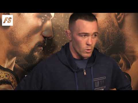 UFC 225: Colby Covington Open Workouts Scrum