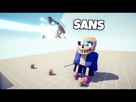 SANS VS EVERY UNITS - Totally Accurate Battle Simulator TABS