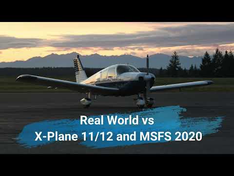 Top Flight Simulator Comparison - Real World vs MSFS 2020 vs X-Plane 11 and 12