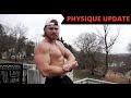 CURRENT PHYSIQUE UPDATE | CHEST AND TRICEP WORKOUT