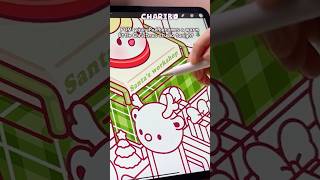 크리스마스까지 색칠도안 모두 칠하기 🎄✏️ ASMR  #ipaddrawing #아이패드그림