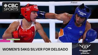 Scarlett Delgado wins SILVER medal in the women's bantamweight 54kg final
