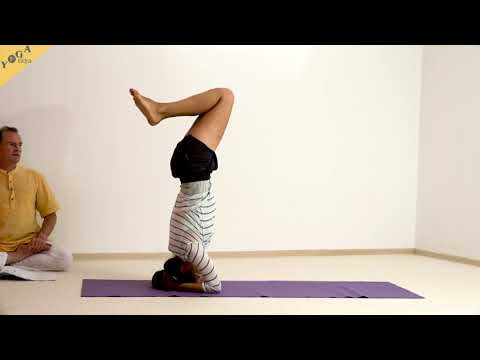 Dreiviertel-Kopfstand - Yoga Asana Lexikon