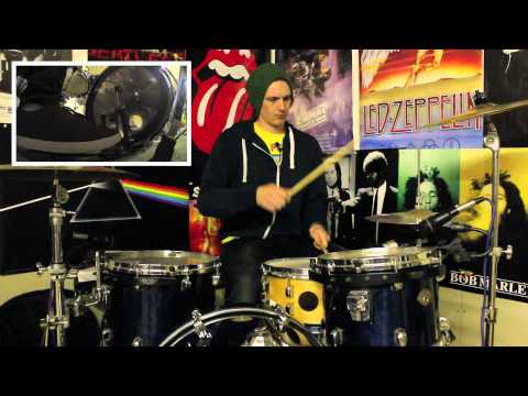 Cool Beat & Tasty Drum Lick - Intermediate - Lesson #183