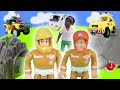 A Dangerous Landslide Fireman Sam And His Team Rescue Buried People