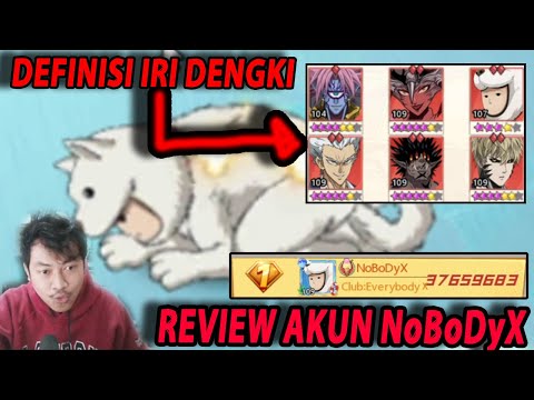 🔥🔥REVIEW AKUN NoBoDyX S159 [IRI BOLEH GAK SIH!!] - ONE PUNCH MAN:The Strongest