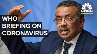 World Health Organization holds a news conference on coronavirus outbreak