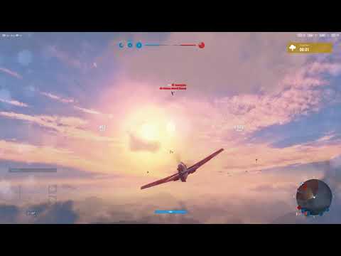 Bf 109 E Emil Fighter / 12 Kills / World of Warplanes Replays