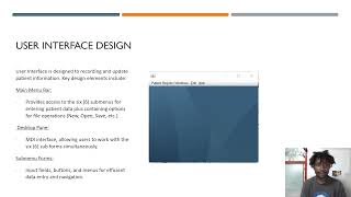 Patient registration form Presentation