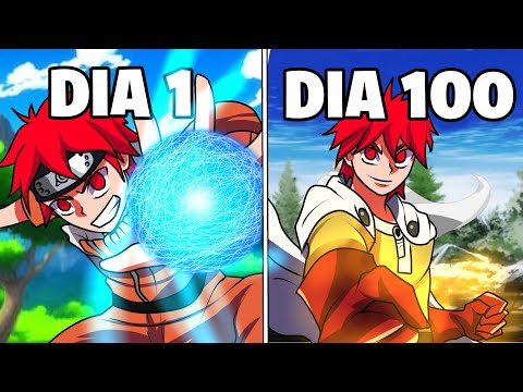 I Survived 100 Days with Every Anime in Minecraft!  - THE FILM