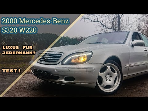 LUXUS für Jedermann?! 2000 Mercedes-Benz S320 W220 Test! [POV]
