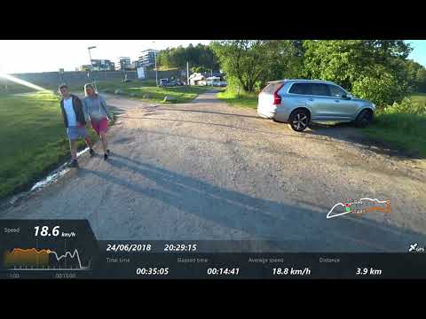 Evening ride around Mölndal, Sweden