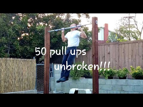 50 pull ups unbroken!!!!
