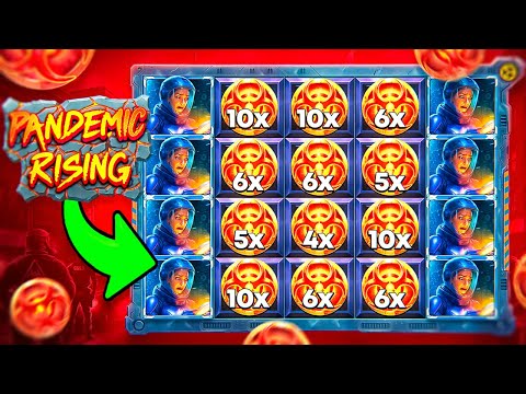 INSANE DOUBLE ALL IN ON PANDEMIC RISING! (New Pragmatic Play Slot)