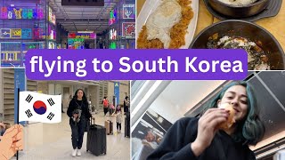 Flying to South Korea {Gloria's View #1 }