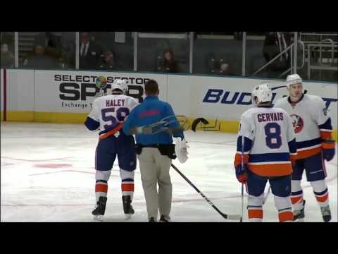 Avery hit on Haley 3/15/11