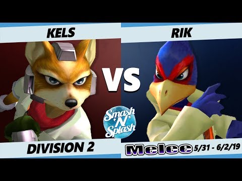 SNS5 SSBM - GHQ | Kels (Fox) Vs. Rik (Falco) Smash Melee D2 Top 64 Qualifier