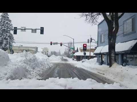 Snow Event, Mt Shasta, CA 1/28/21