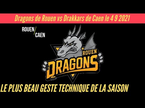 Match U20 Dragons de Rouen vs Drakkars de Caen le 4 9 2021
