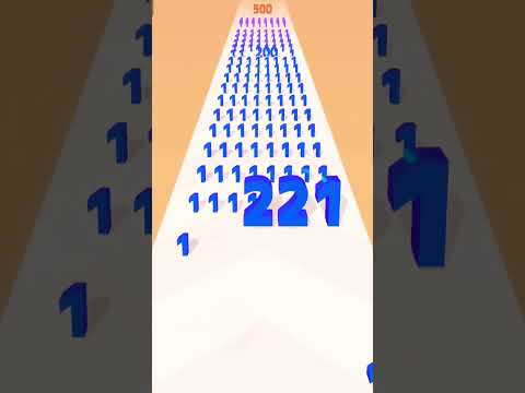 The whole field is filled with numbers - Number Master 3D