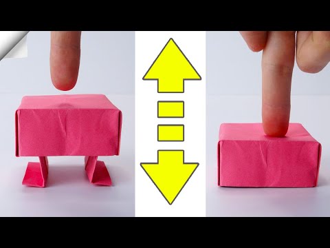 DIY crafts easy Paper toy antistress transformer