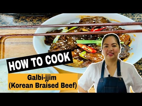 How to Cook Galbi jjim (Korean Braised Beef) - Slow...