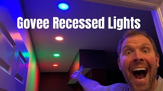 Govee 6 In Recessed RGBWW Lights - Full Unboxing Install and Review