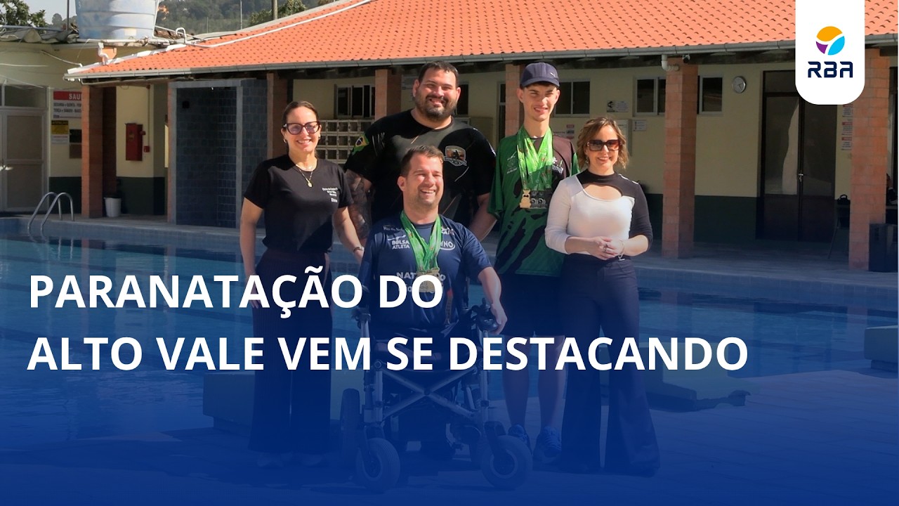 Paranatação do Alto Vale vem se destacando