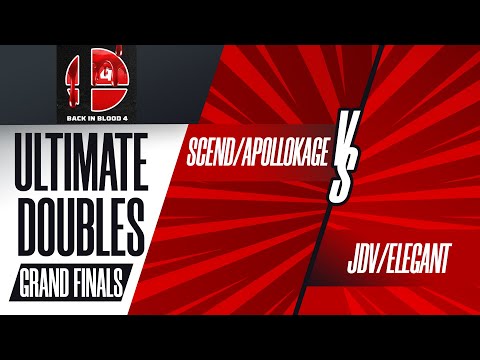 Scend/ApolloKage vs. JDV/Elegant - Ultimate Doubles Grand Finals - Back in Blood 4