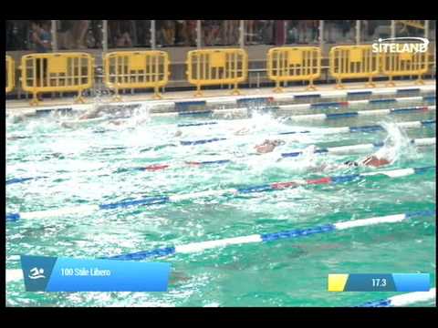 Serie 19 dei 100 Stile Libero  Assoluti Maschi Master - Campionati Regionali Masters 2014 di Veneto